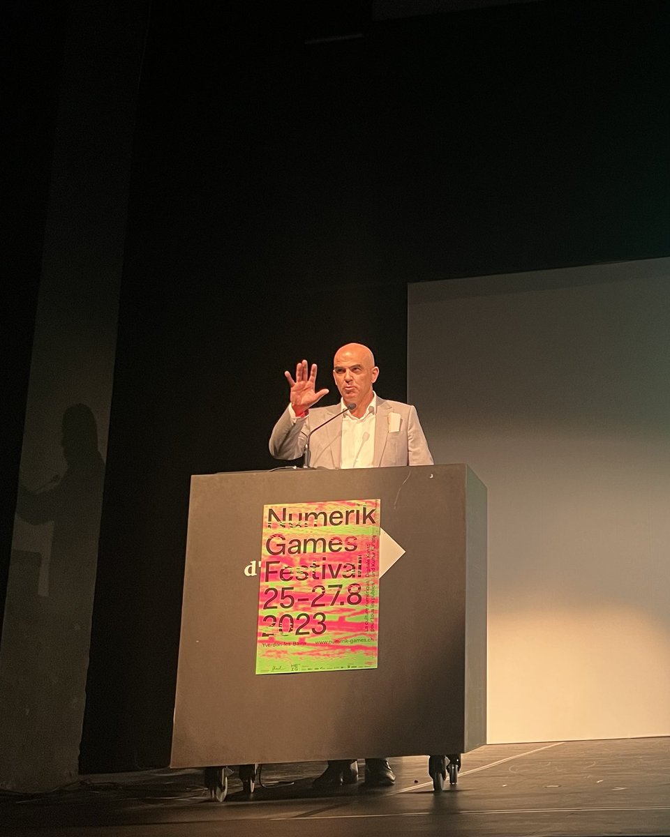 Alain Berset tweet media