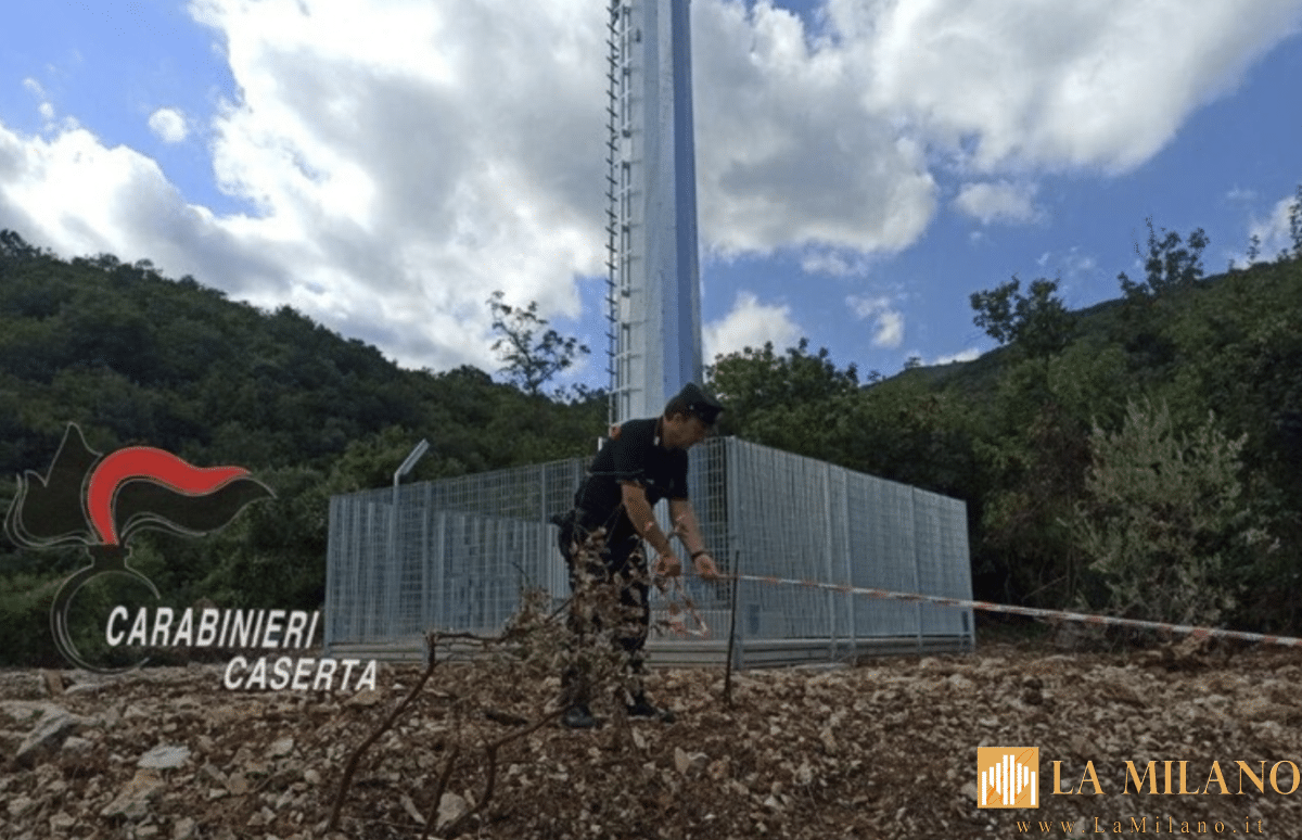 LaMilano_it's tweet image. Un'antenna per le telecomunicazioni realizzata a Castello del Matese (CE), in pieno Parco Regionale del #Matese, è stata sequestrata dai #CarabinieriForestali.

#notizie

lamilano.it/cronaca/antenn…