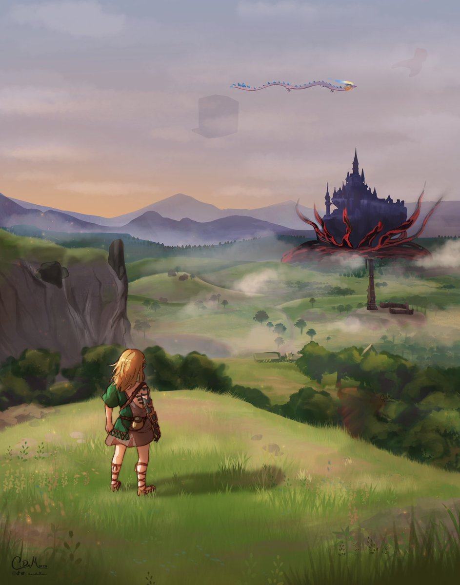 _chaendeulleo_'s tweet image. Over and over

#ゼルダの伝説 #Zelda #botw #totk #fanart