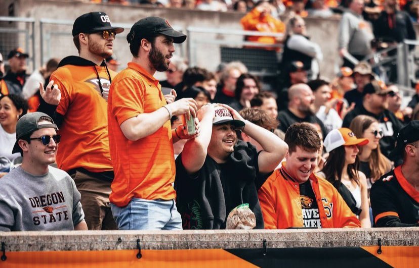 Just guys being dudes… missing Corvallis and being in Reser on Saturday’s! September 9th can’t come soon enough 🦫🍻