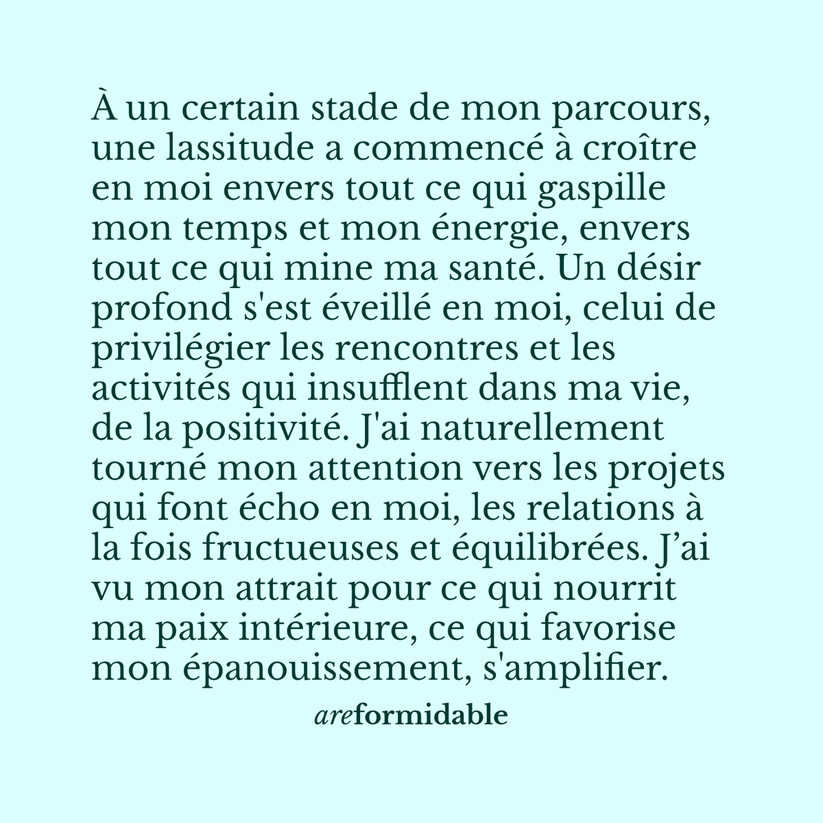 areformidable's tweet photo. Mon attrait pour ma paix... 💫 #areformidable #epanouissement #developpementpersonnel https://t.co/ruX9BaGZGO