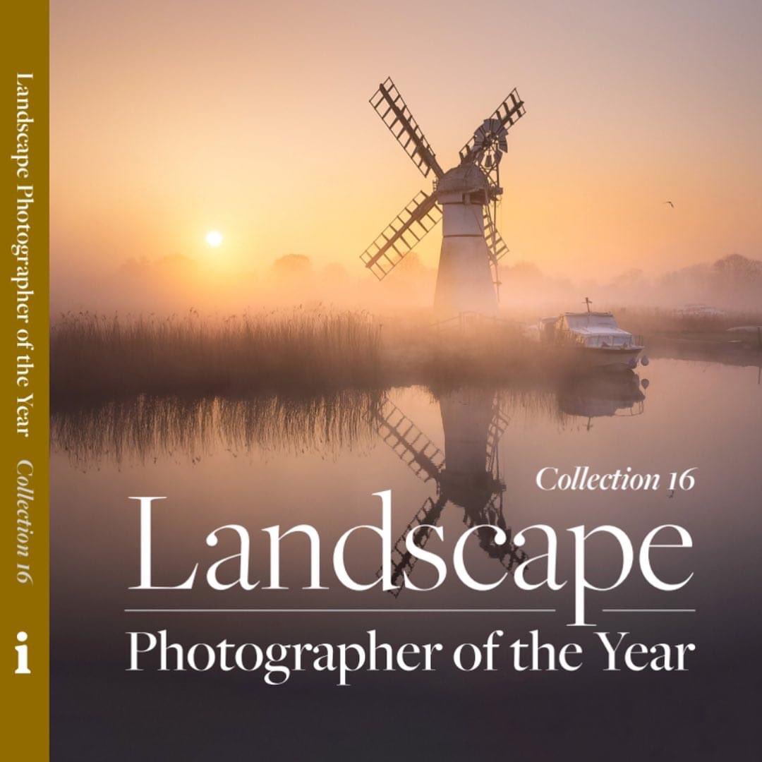 I’m absolutely thrilled that my image taken at Thurne has been selected as the cover image for this year’s Landscape Photographer of the Year book. I can’t wait to see it and all the chosen images within at the beginning of November. 🙂 #lpoty
