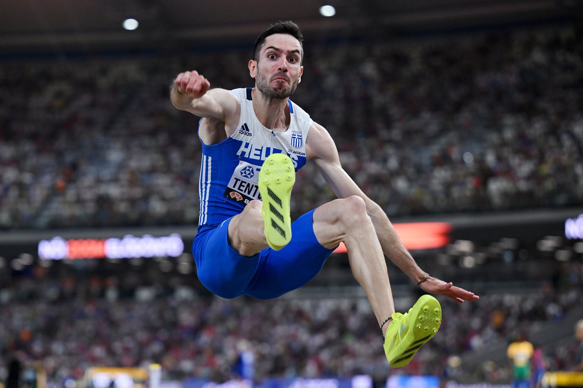 MiltosTentoglou🇬🇷 completes long jump with  🥇 at the #WorldAthleticsChamps with a remarkable 8.52m!
His collection
Olympics🥇
Worlds🥇
World Indoors🥇
Diamond League🥇
European Champs🥇🥇
European Indoors🥇🥇🥇
👏 Miltos and 👏 🇯🇲 Pinnock and Gayle!
#Budapest2023
#Τεντογλου