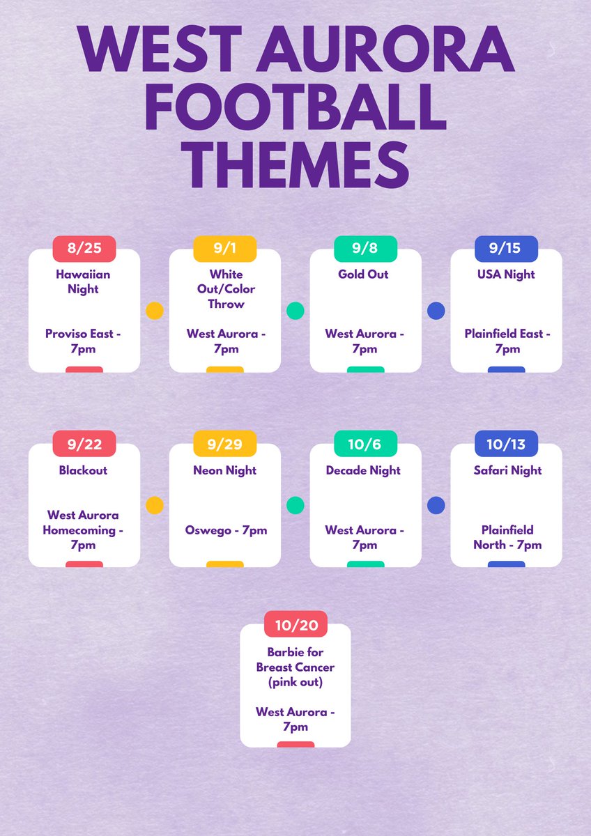 Here are the football themes! We will still post each week!