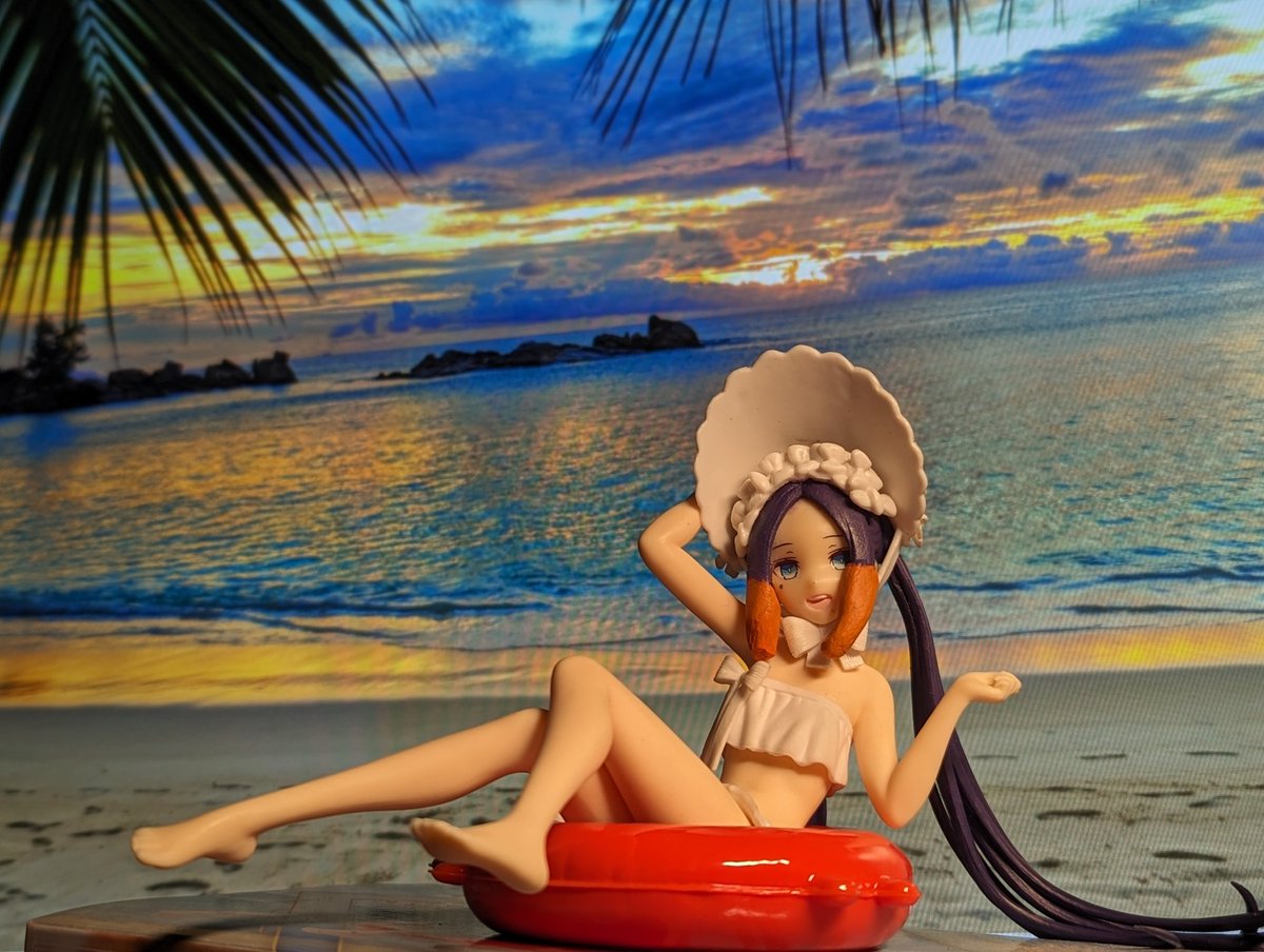 jfancyman's tweet photo. Foreigner Ina (Summer) is ready just in time for the #hololivesummer2023 concert. #inART #いなート https://t.co/8cgaaI9os0