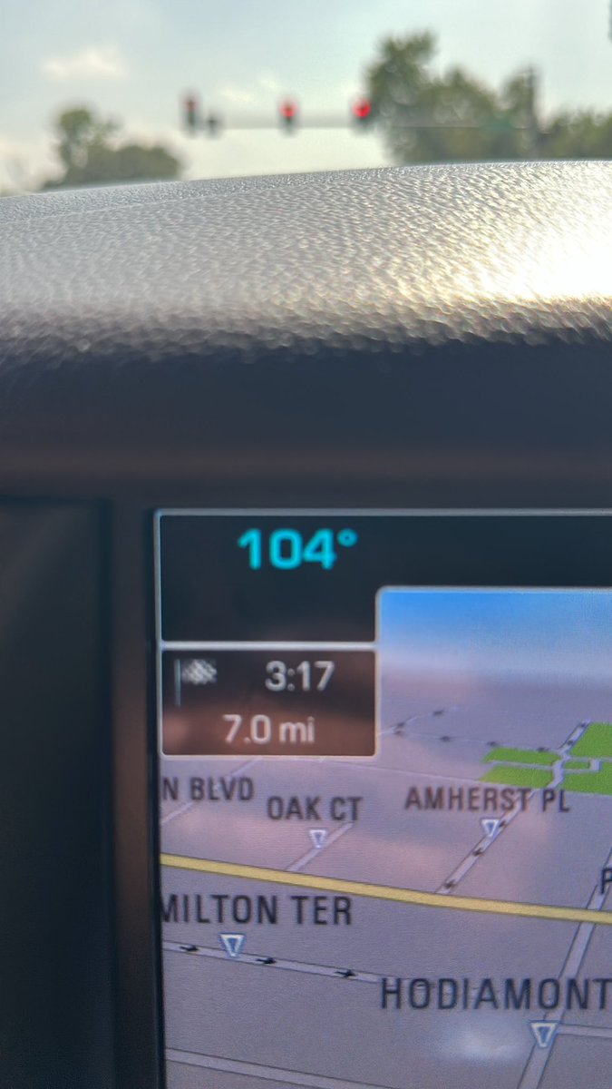 It aint even hot like they said it was going to be.