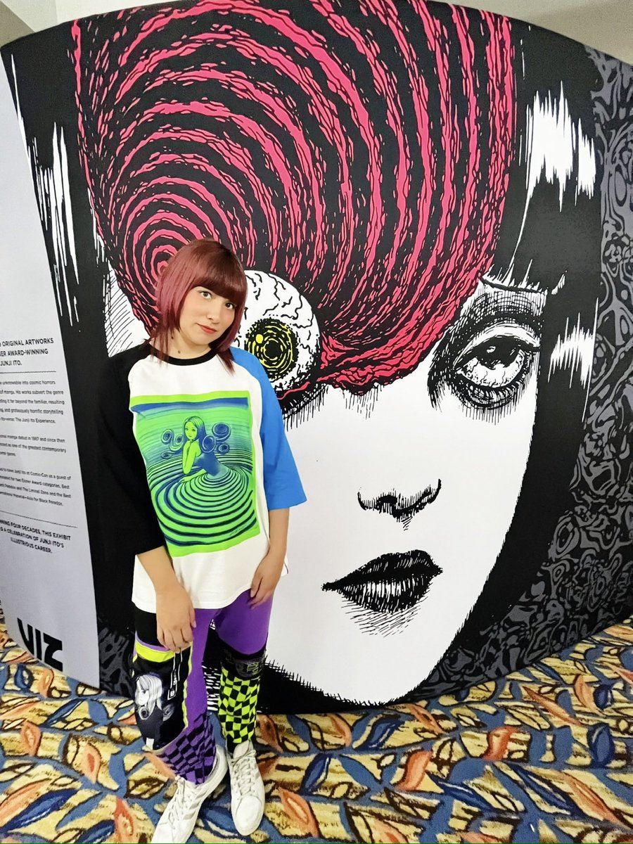 KawaiiStephanie's tweet photo. Read my NEW ARTICLE “The International rise of Junji Ito” on @Japanup1: https://t.co/ECizdcSw8l
Then go follow @junjiitofficial🖤
Thank you @VIZMedia for bringing Junji Ito and this art gallery to the US🙏
#junjiito #Uzumaki #JapanUp https://t.co/NKGbb1KGqY