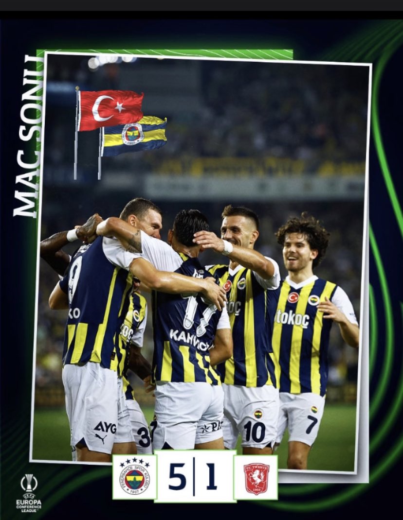 Acarmhmt_'s tweet photo. #tebriklerFenerbahçe #UEFA #wearethebest #twente #Fenerbahce https://t.co/n5ieJY6zKW