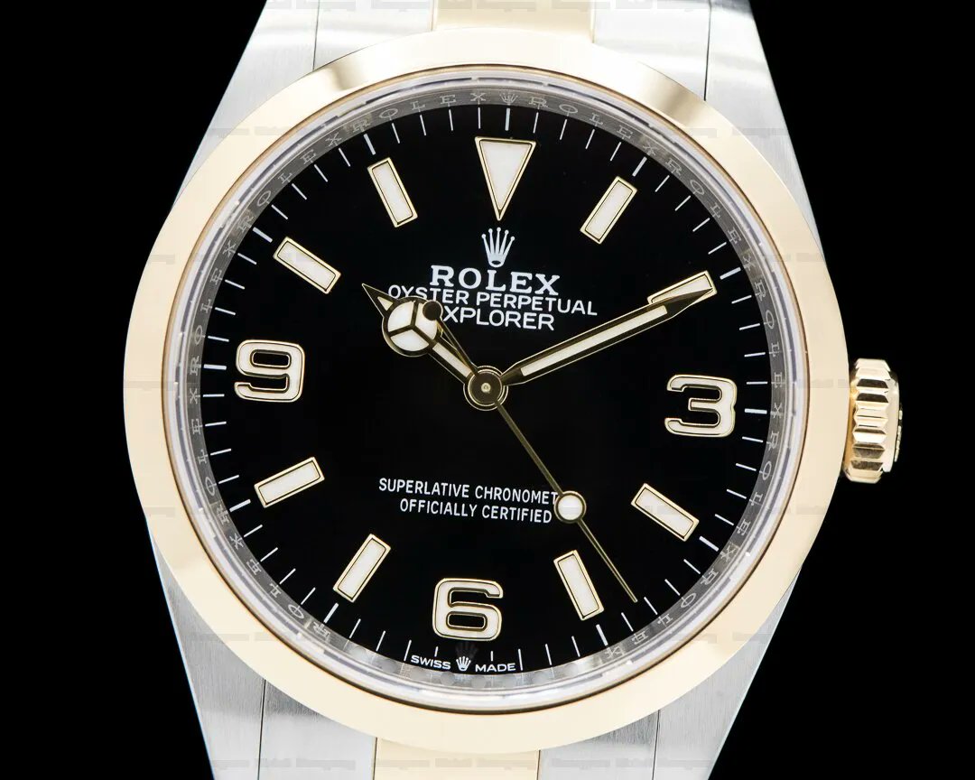 EuropeanWatchCo's tweet photo. Rolex Explorer I 124273 Oystersteel/18k 36MM 2022. https://t.co/lIJKVcoAqz 

#Rolex 
#ExplorerI                                                                     
#Horology
#Rolex124273 https://t.co/1UQAGi1HgF