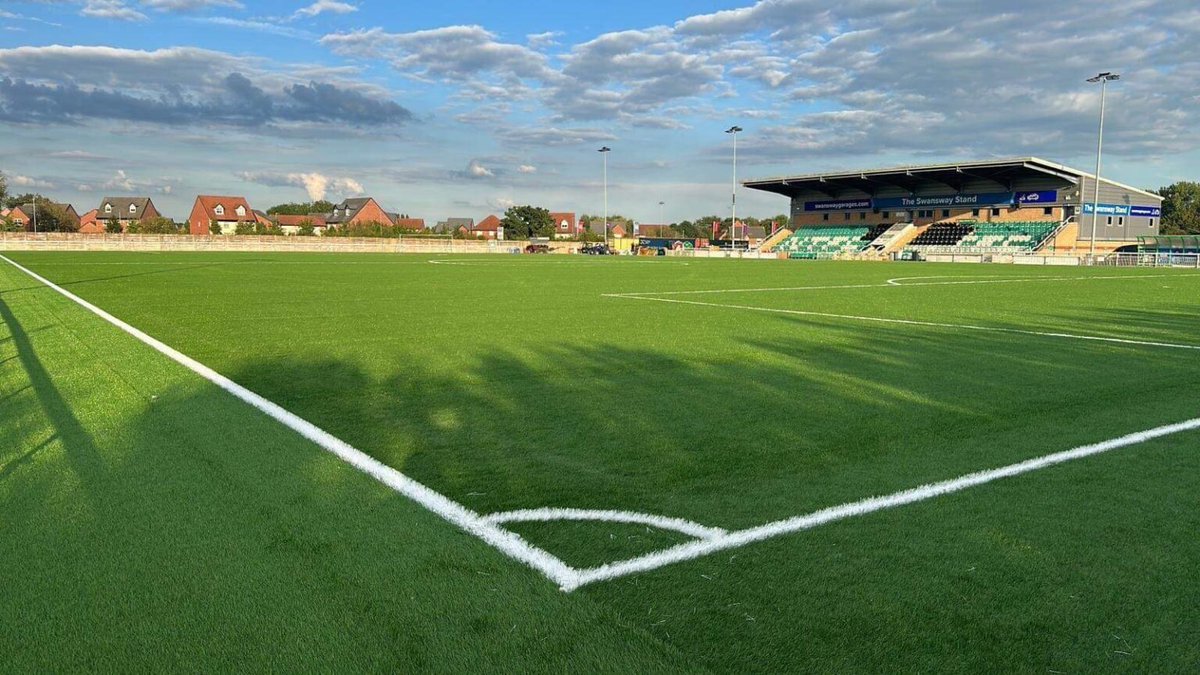 NantwichWomenFC's tweet photo. 🏟️ | 𝗡𝗲𝘄 𝗗𝗮𝗯𝗯𝗲𝗿𝘀 𝗽𝗶𝘁𝗰𝗵 𝗴𝗲𝘁𝘀 𝗴𝗿𝗲𝗲𝗻 𝗹𝗶𝗴𝗵𝘁!

We’re delighted to confirm that our new 3G pitch has passed all relevant checks and the Women's first team will play on it for the first time on Sunday when we welcome @AltyFC_women  🟢⚪️

💚⚽️ https://t.co/QUZhKK50Ux