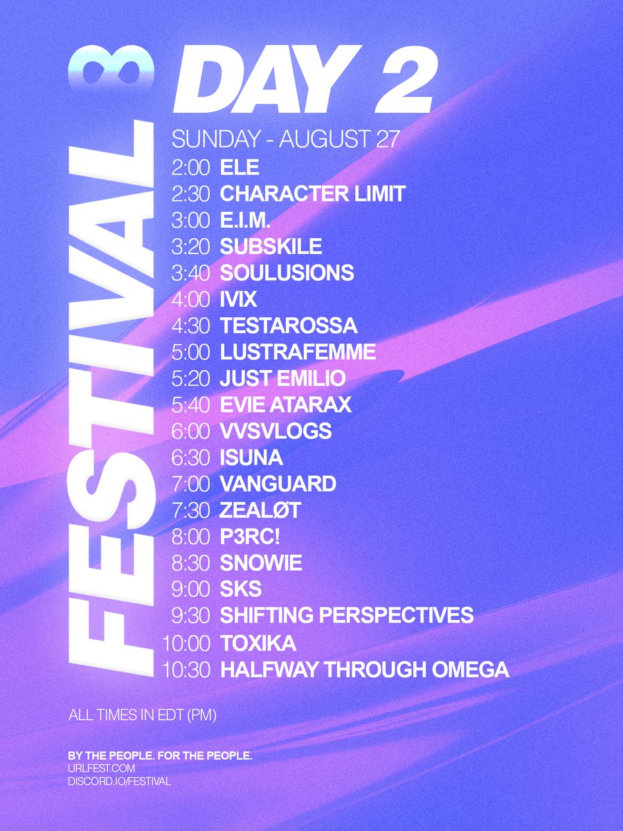 FESTIVAL tweet media
