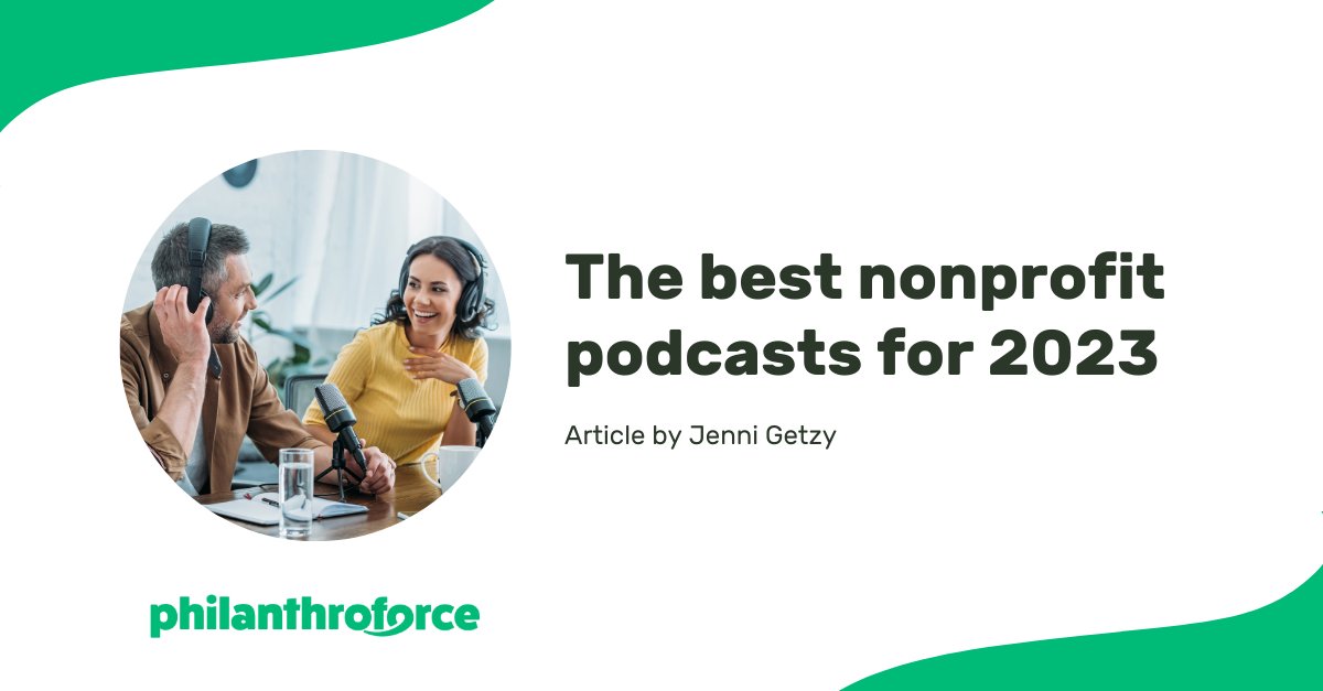 Looking for a new podcast to listen to for professional development? Check out our list of the best nonprofit podcasts for 2023: philanthroforce.org/expert-opinion…

#nonprofit #nonprofits #nonprofitleader #nonprofitleaders #nonprofitleadership #podcast #podcasts