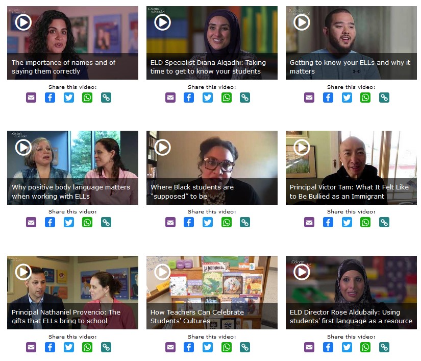New! Great video tips here on working w/ ELLs from veteran ELL educators and administrators: colorincolorado.org/advice-new-tea…

#ELL #ELLchat #MLL #MLLchat <a href="/sharemylesson/">ShareMyLesson</a> <a href="/AFTUnion/">AFT</a>