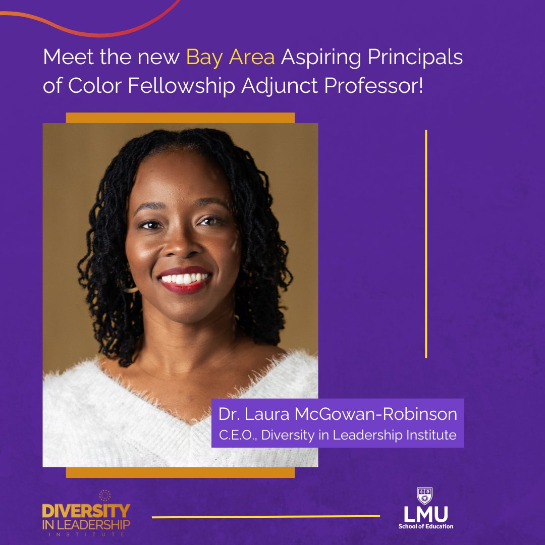 dil_institute's tweet photo. Dr. Laura McGowan-Robinson is teaching Advocacy from a Legal Perspective to Fellows in the Bay Area this fall. Dr. McGowan-Robinson’s expertise will equip Fellows with the knowledge and insight needed to advocate effectively and champion systemic change for #educationequity. https://t.co/WgRZitvLrR