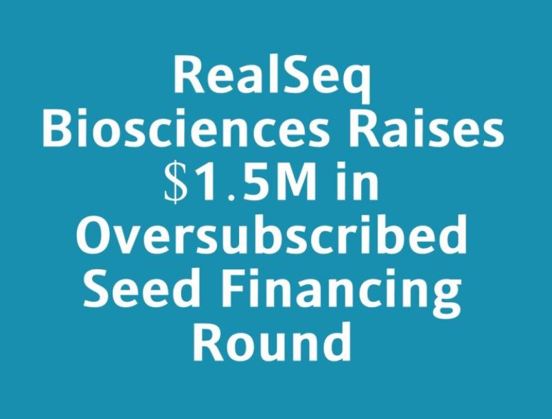 medaangels's tweet image. We kept busy this summer investing in 3 more startups!  First up was RealSeq Biosciences that closed an oversubscribed $1.5 Mill round.  Using next-gen #RNA #fragmentomics tech, RealSeq helps capture hard-to-detect circulating nucleic acid biomarkers of disease activity.