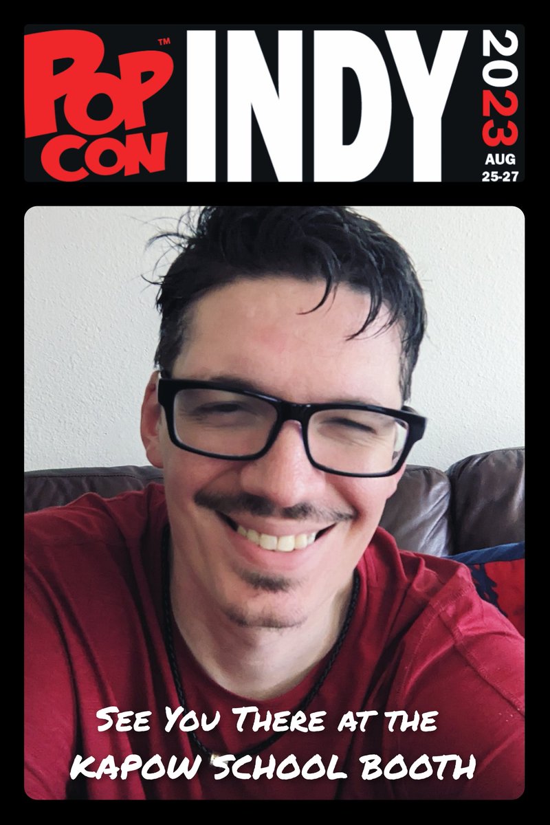 I will be at indie pop con this weekend at the kapow School booth! I will be drawing sketches and doing demos come by and check it out! 

@IndyPopCon <a href="/kapowschool/">D.R. (Solo) Perry</a>