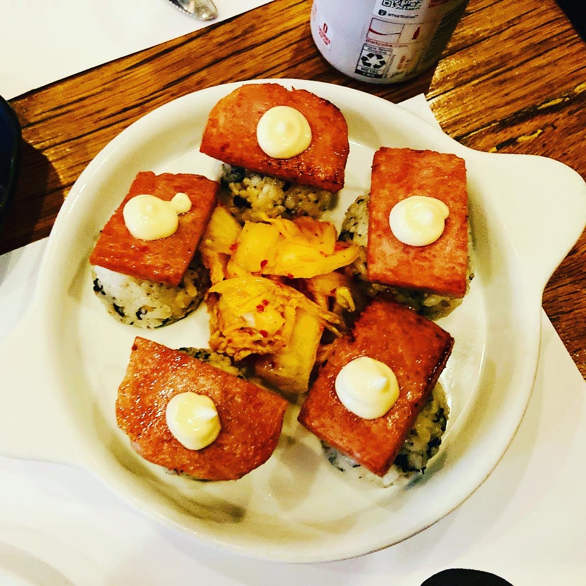 eunicekimwrites's tweet photo. I hit up Take31 with @sophiazwrites for dinner a few weeks ago and we got their spam and mayo rice balls, the spicy short rib lasanga, the wasabi cream chicken, and the short rib chapguri! 👍 https://t.co/PoHJPZBkNr