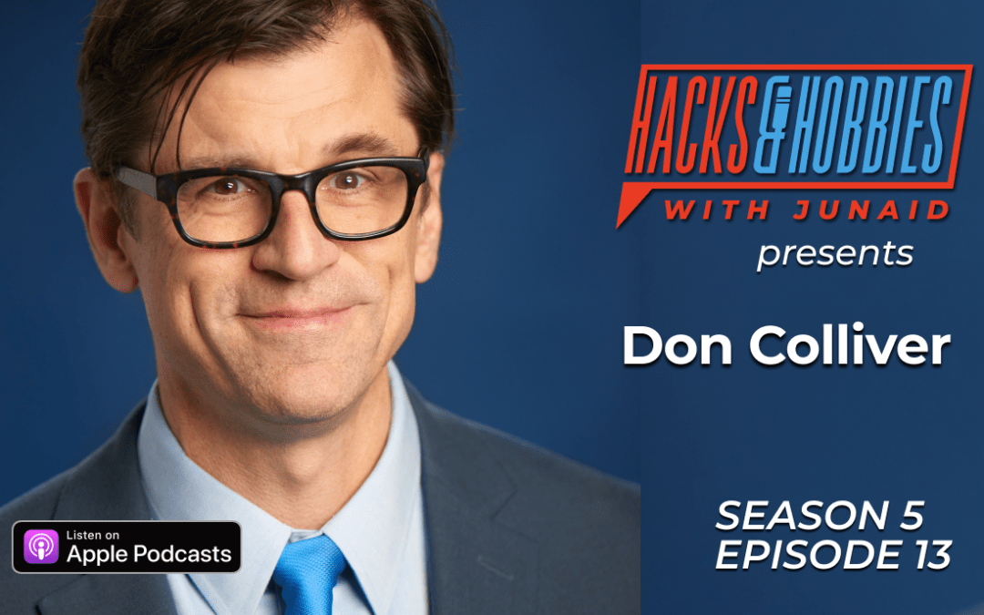 doncolliver's tweet photo. Fun interview on Junaid Ahmed's podcast Hacks and Hobbies where I revisit some of my journey, and how to leverage imperfection for comedy. https://t.co/L0dqlYaXtO https://t.co/YuoQOrgmXA