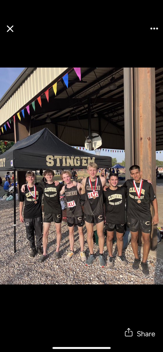chris33164's tweet photo. Took 1st place home as a team today and finished 31 out of 171 in Denton Tx, course was super tough but finished it out and pr by 18 seconds 5k @CleburneXc @Cleburne_TF https://t.co/Flnk6RQYtO