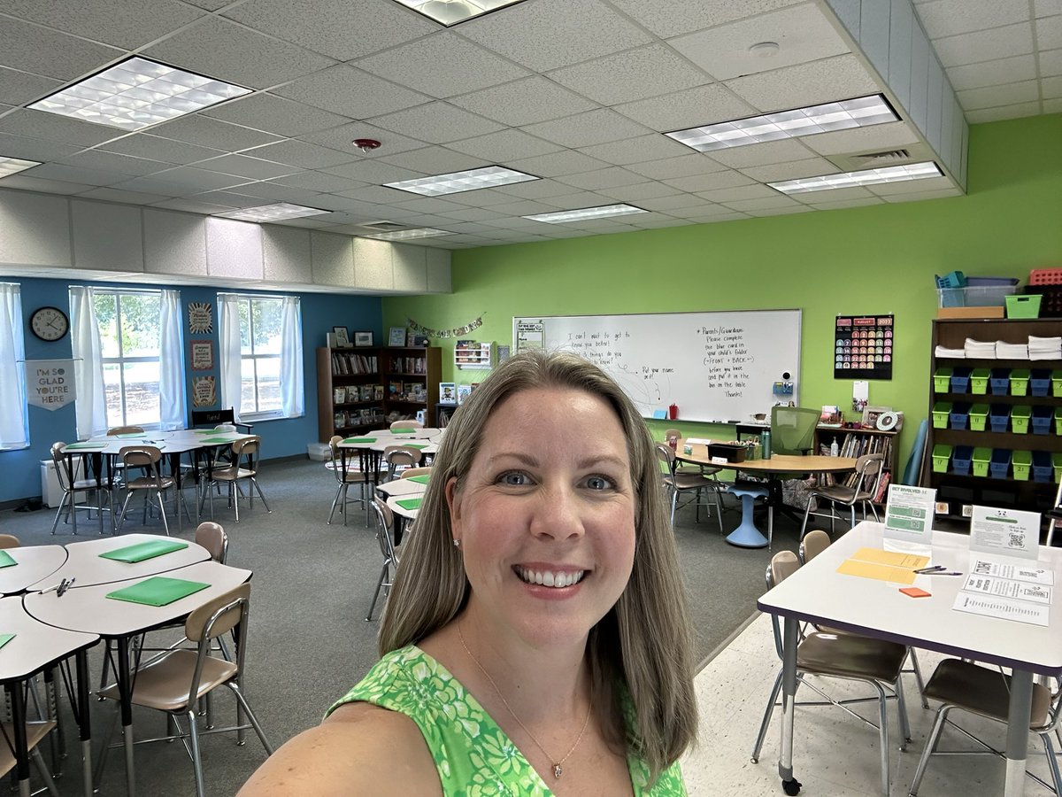 Excited to be back in the classroom teaching 5th grade <a href="/PennyRoadES/">PennyRoadES</a> this year! Can’t wait to meet my new pandas soon! #pandaproud