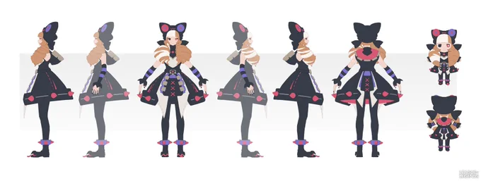 Soul Fighter Gwen Concept Art by Luca Xu 