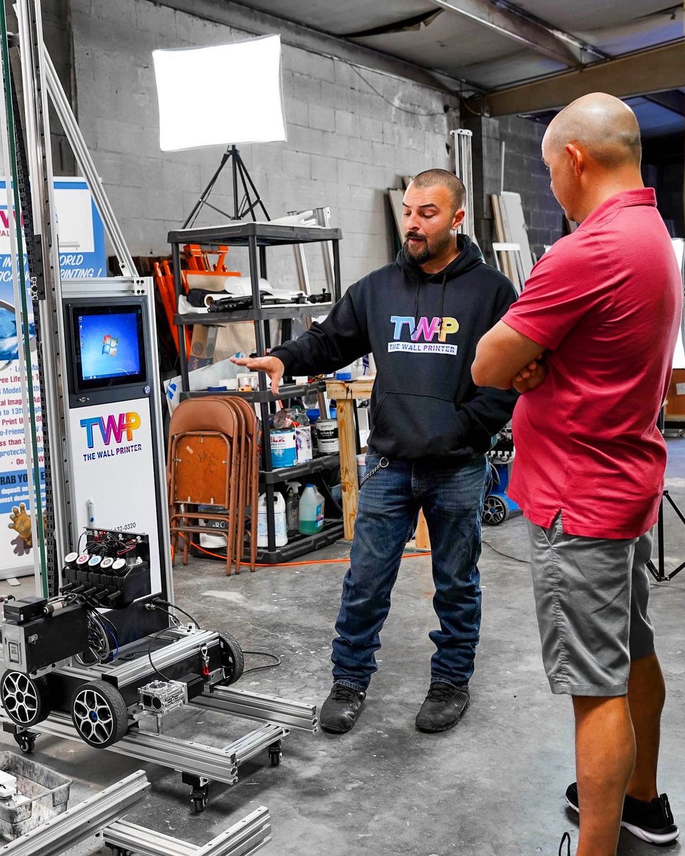 THE WALL PRINTER tweet media