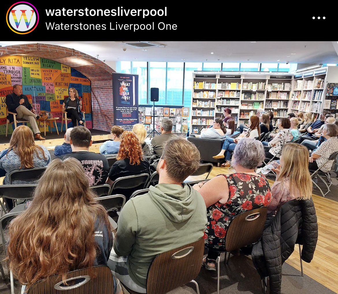 What a fabulous evening @WaterstonesLPL. Thanks so much to everyone who came out tonight and bought a copy of #wwfm, to Becky for arranging and to @semoorhead for hosting so brilliantly. Looking forward to more signings #waterstonesbookshop