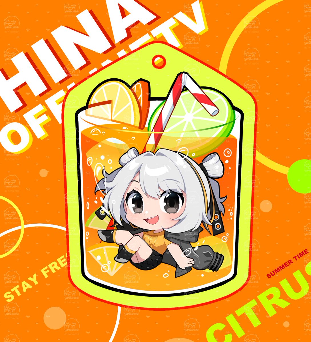 「Got to work on some awesome swag for  X 」|Chiika @ comms closedのイラスト