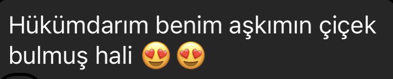 Bu mesaj gülümsetmez aşkından öldürür insanı 🥹🥹 
                                                      Sky🤎