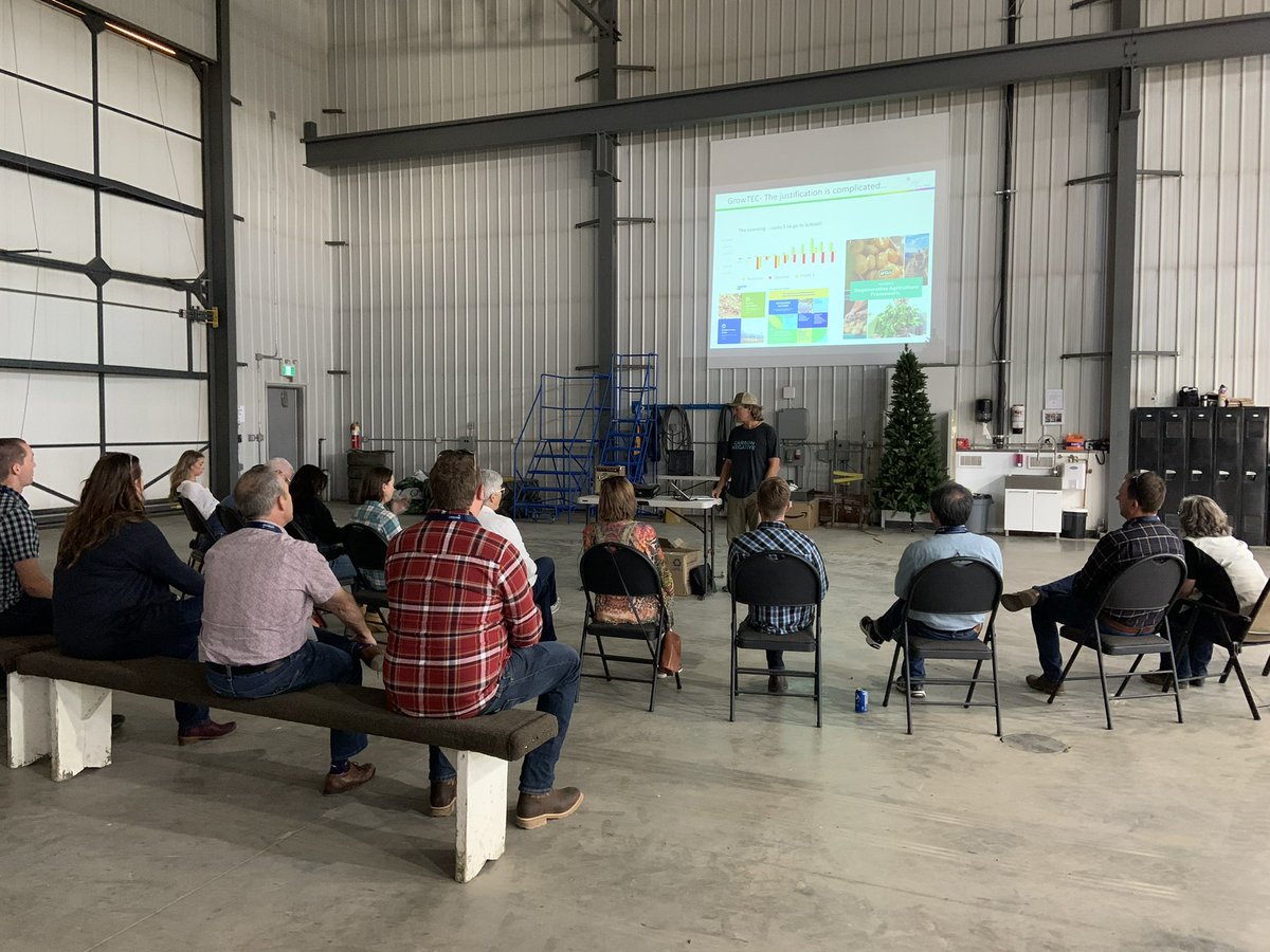 Learning about #potatoes at Perry Farms as part of the Brighter Together Food Journey. #southernalbertafeedstheworld