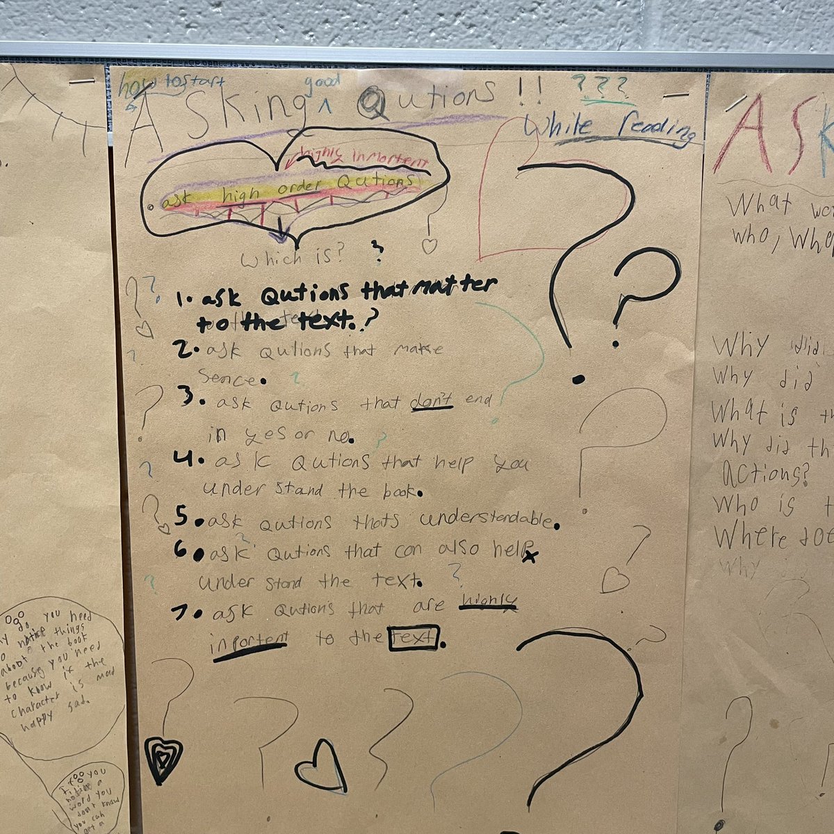 We’ve spent the week Monitoring our Comprehension 🧠 💭 

And today we had student led discussions! ⭐️ Students made posters covering a few of the most important things to consider while reading &amp; shared in front of their peers📚