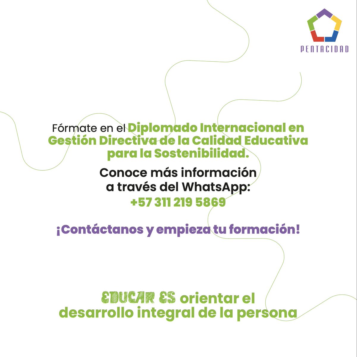 ¡Conviértete en un Líder Educativo de Impacto! Descubre cómo liderar con excelencia hacia una educación sostenible y de calidad. ¡Inicia tu viaje hoy mismo! ¡Regístrate Ahora y Sé el Cambio en la Educación! Este diplomado te abrirá puertas hacia un futuro educativo transformador.