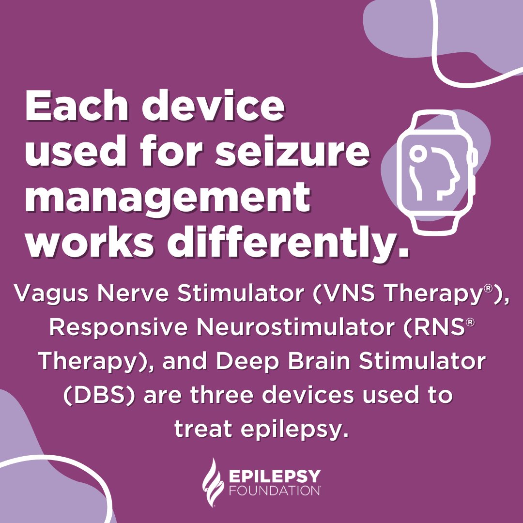 Neuromodulation may be a treatment option for some people with uncontrolled seizures. This therapy involves using a device to send small electric currents to the nervous system to make the brain cells work the way they are supposed to. Learn more: bit.ly/3YJMXG0