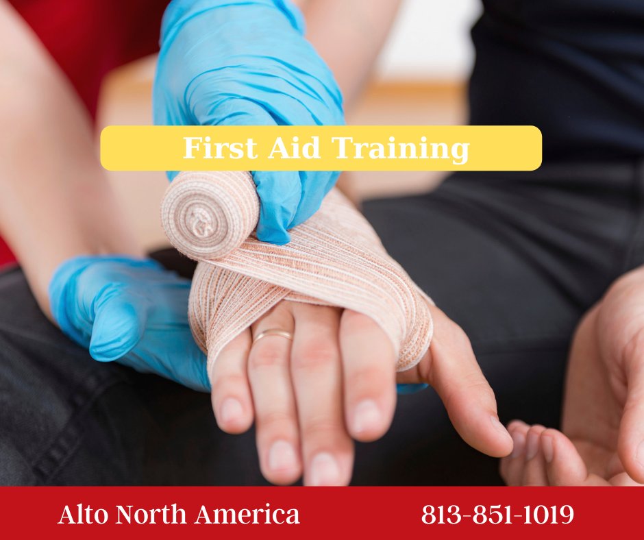 AltoFirstAidCPR's tweet image. What is First Aid?
When you understand first aid, you'll gain the ability to help those in need. Through our first aid certification classes you'll learn how to respond to specific situations, while waiting for medical professionals to arrive. Call us today  813-851-1019