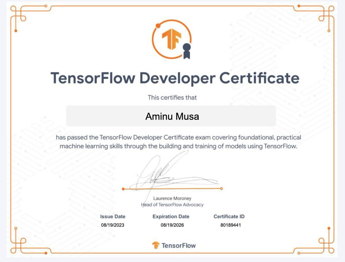 am_asayaya's tweet image. Last year I applied for #GoogleDevs #MachineLearning  Bootcamp but was not selected. Today I would like to announce that I&apos;ve completed all the Bootcamp syllabus/requirements alone. looking for a solid internship @auwalms @dftaiwo @A__Diack @googledevs @googleafrica