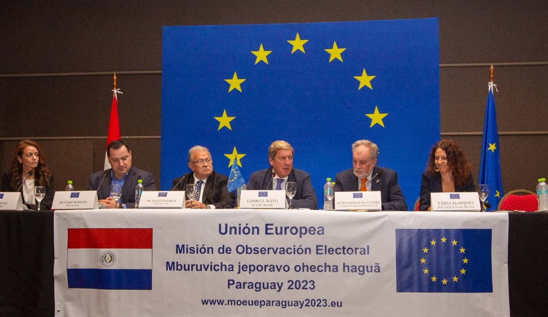 MOE UE Paraguay 2023 tweet media
