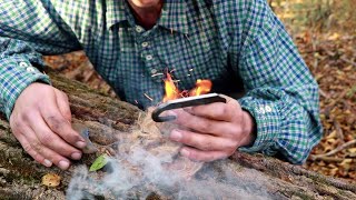 BBOutdoorsDOL's tweet image. Whether you're a fan of the flint and steel or modern fire-starters, mastering the art of fire-making is essential! Always practice fire safety! 🔥 #FireCraft #WildernessSkills #StayWarm