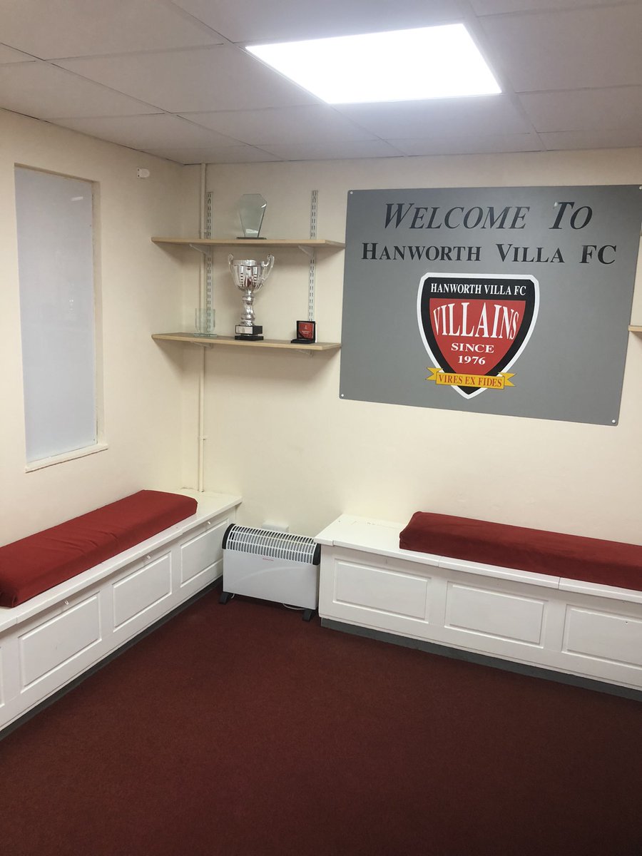 Decorators to Royalty and the stars Gilly and Deller have been at it again
Full makeover of the Hanworth Villa boardroom completed and ready for Saturdays home game
You can’t buy loyalty
#theyaretwoofourown