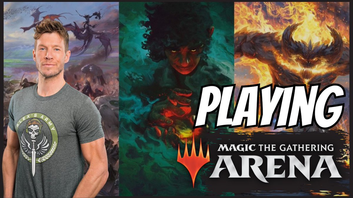 Nerd worlds collide when Middle Earth & #MagictheGathering join forces!

youtu.be/NQD5kULnlYc

Had a blast playing some of the #LOTR set on stream via #MTGArena - some starter games and a draft!

#MTG #LordoftheRings #TalesofMiddleEarth #MagictheGatheringArena #MTGLOTR