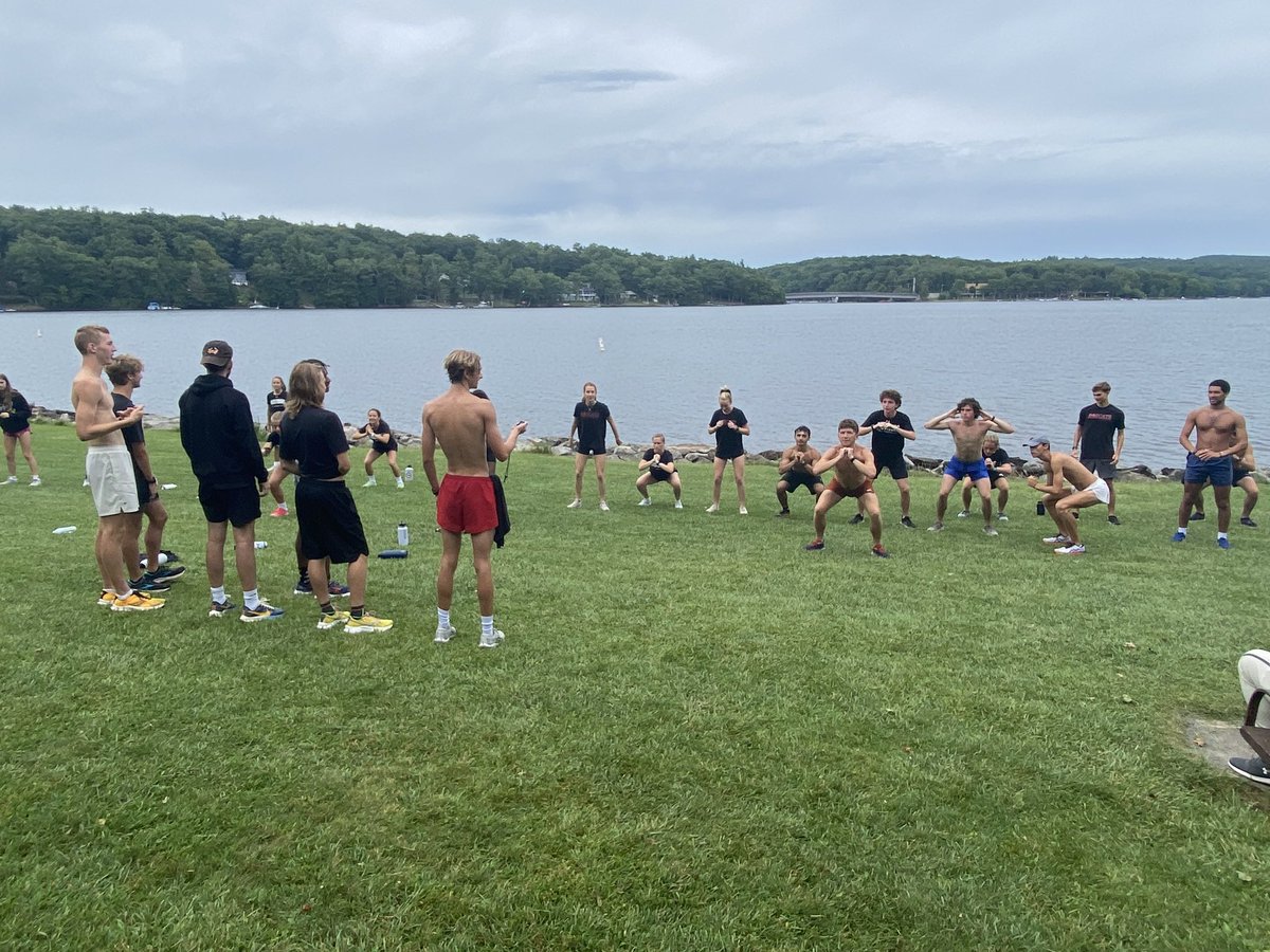 Trip out to Deep Creek Lake for a morning run and restoration circuit.