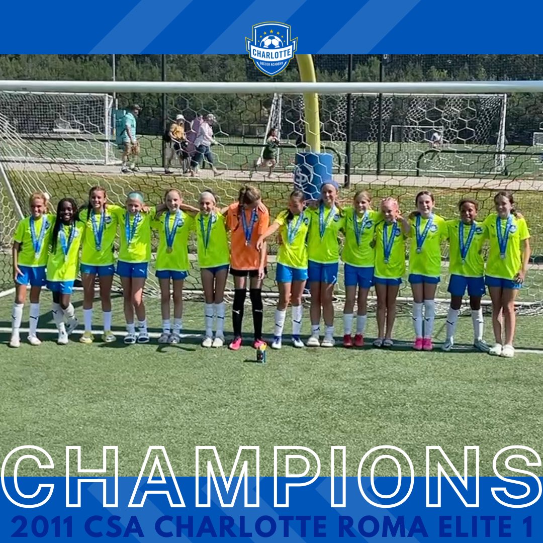 CSA_Soccer's tweet image. Congratulations to these #champions of the @DICKS Sporting Goods Charlotte Invitational 👏 

🥇13 CLT Roma Elite 1
🥇13 Uptown/Matts Elite
🥇12 CLT Elite 2
🥇11 CLT Roma Elite 1
🥇11 CLT SA Blue RL
🥇10 CLT Liga
🥇09 North/Hville King
🥇08 Elite 64 
🥇05 Uptown/Matts King