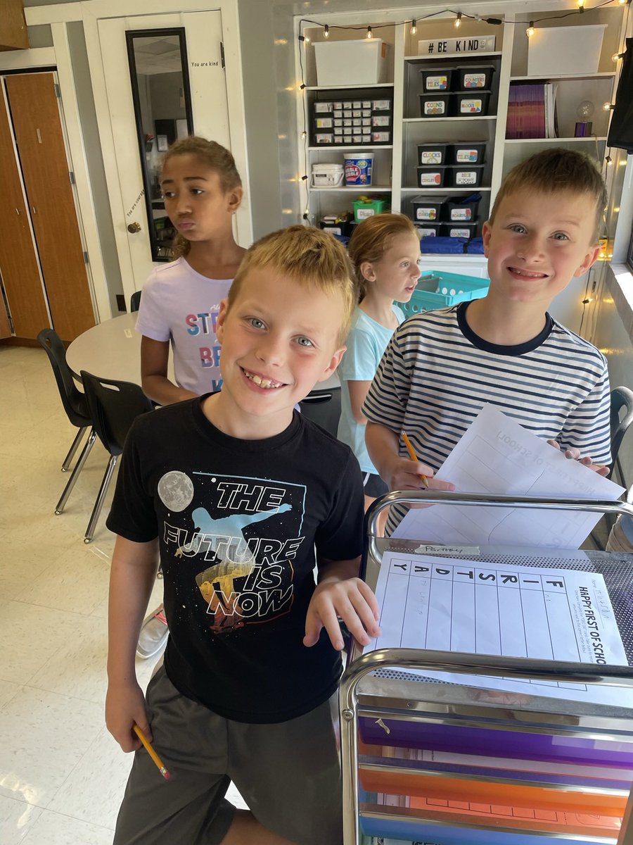 Our first couple days of school have been super successful! Can’t wait to see the growth these kiddos make this school year. #theknightway #knightsr7