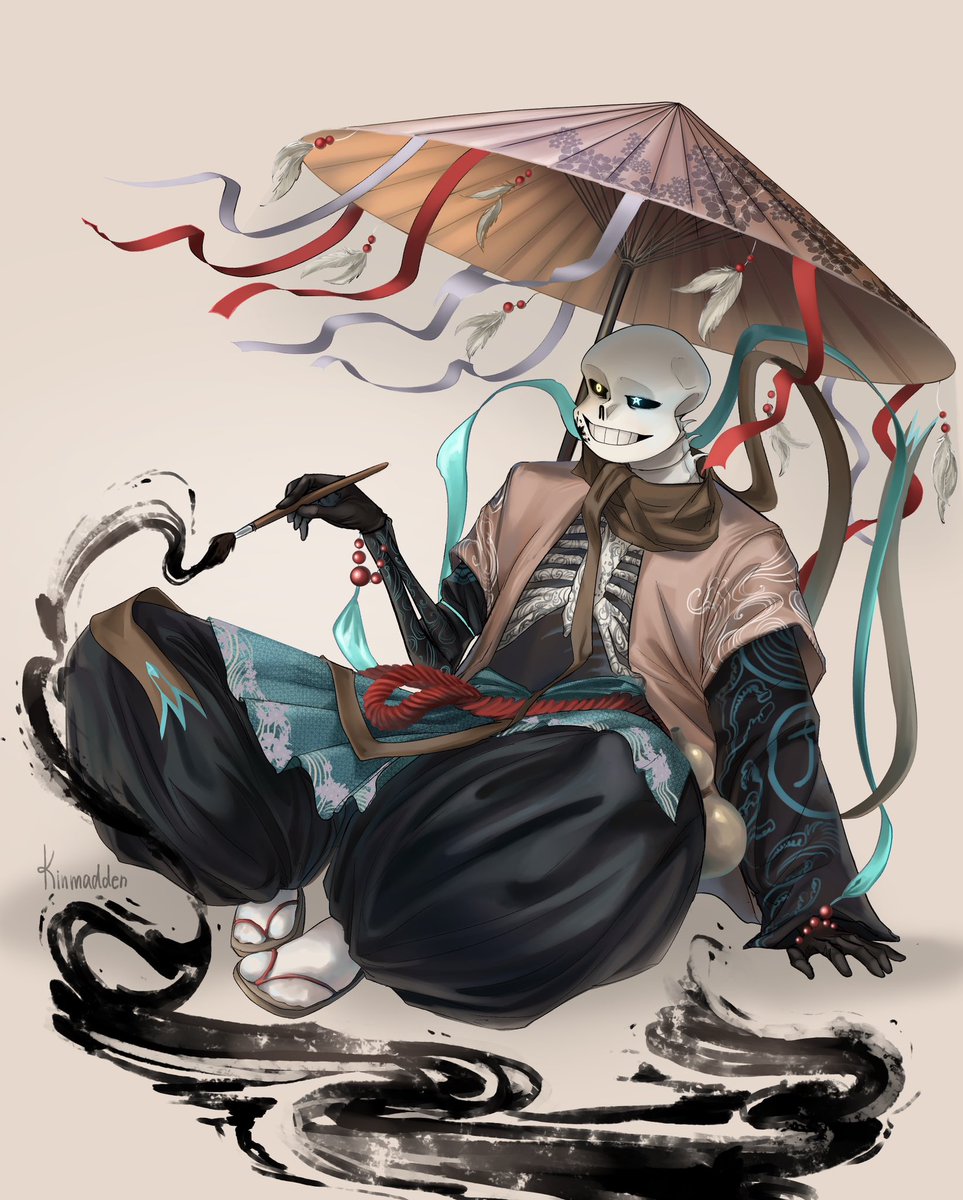 kinmadden's tweet photo. I've been working towards this for so long to combine the Japanese clothing style with the hot skeletons... I've finally come to this!

(I will definitely add bad guys to this list.)

#inksans https://t.co/fDljVqFzfy