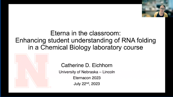 Video recordings of Eternacon 2023 presentations now available on both our website eternagame.org/eternacon/2023 and YouTube channel youtu.be/szzpubcvJs8?si… #RNA #STEM #CitizenScience #pseudoknot