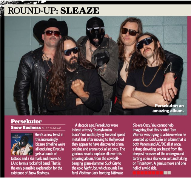 _persekutor's tweet image. Many thankings to Sleazegrinder for fantastic reviewings of SNOW BUSINESS in @ClassicRockMag !!