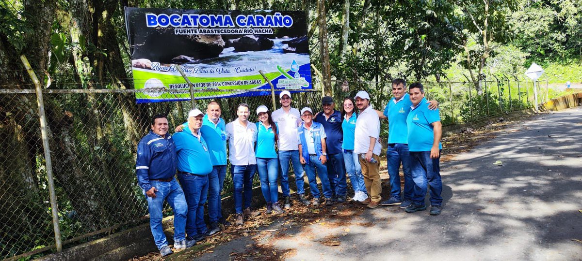 ACODALCOLOMBIA's tweet image. En el marco del hermanamiento WOP la empresa @empugar visita a la empresa @servafsaesp y su planta de el Caraño cuyo propósito es compartir lecciones aprendidas en Expansión de Redes #agua #WOP #WOPColombia