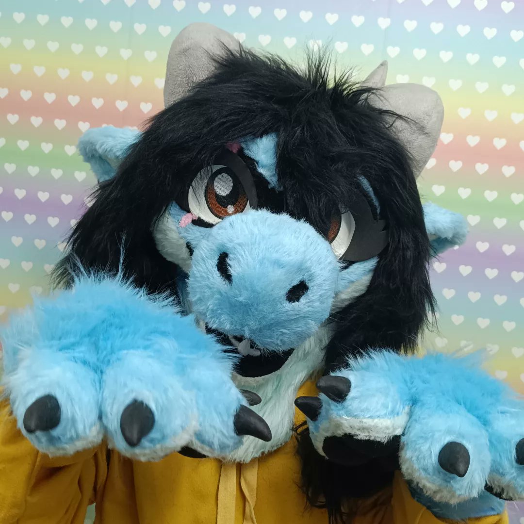 FursuitsPrisma's tweet photo. Nanks the dragon 🐉
#fursuitmaker #furryfandom #furrybr #fursuitdog #fursona #furrypaws #fursuiter #fursuit #fursuitwip #fursuiting #furries #fursuitfriday #furry #furrybrasil #furryfox https://t.co/j0enSc5oRG https://t.co/7QSzSUczot