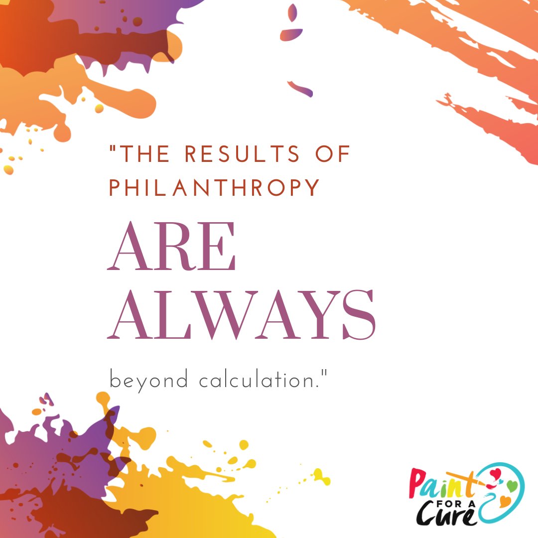 PaintforaCure's tweet photo. We see its impact every day. https://t.co/hEiM2hg0wB