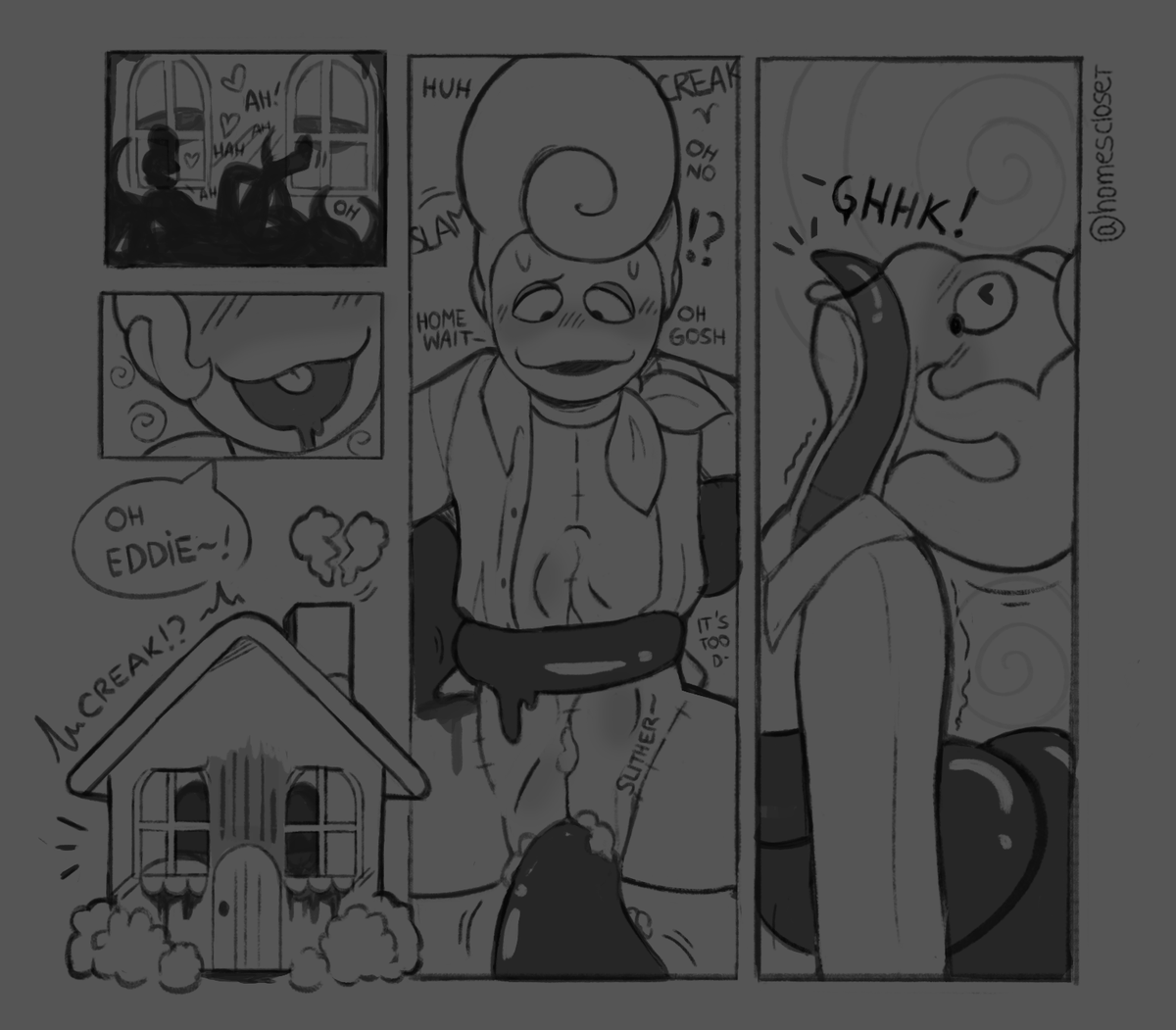 The crimson curtain of passion