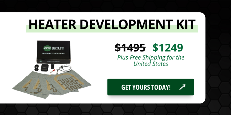 Don't let this summer sale slip away! Grab your heater development kit to get a jumpstart with flexible printed heaters today. hubs.la/Q01_Dl730 #SummerSale #FeelTheHeat